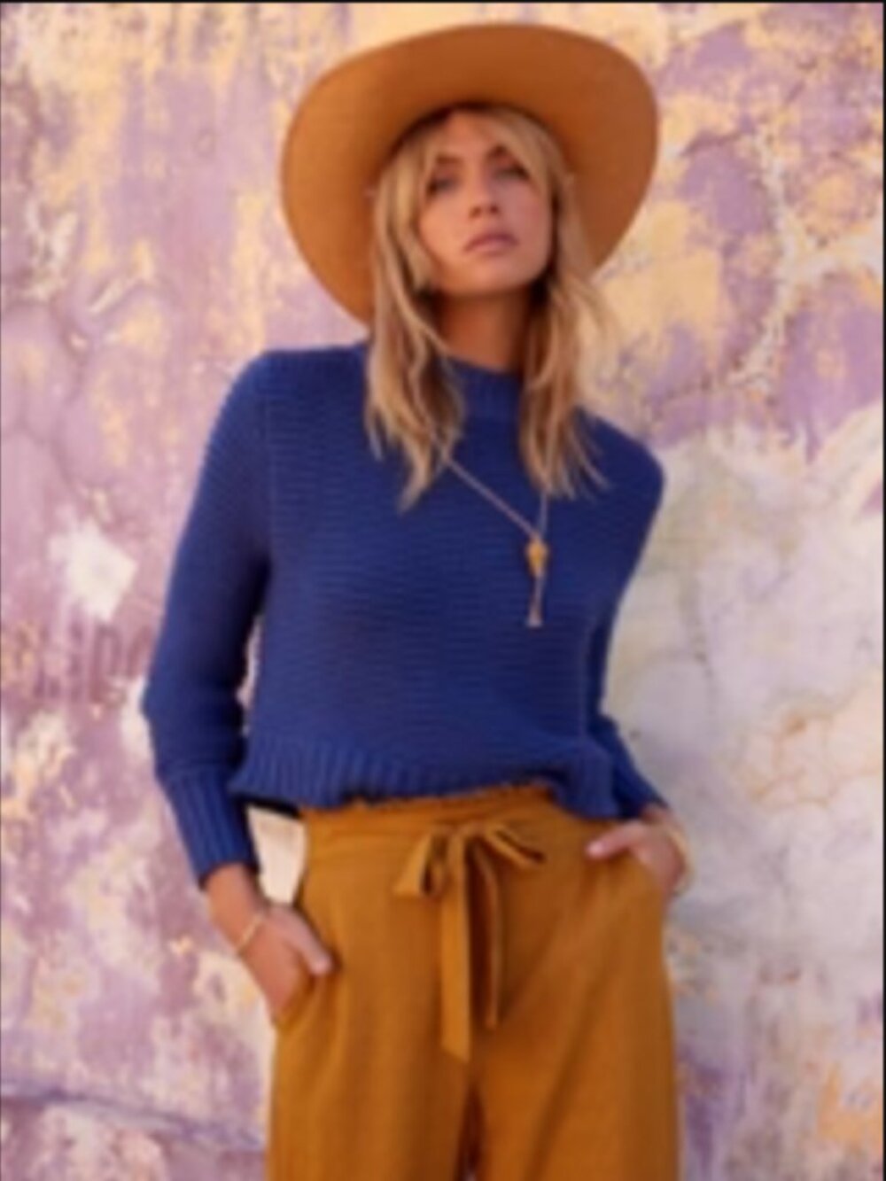 Mister Zimi Noa Knit Jumper In Teal